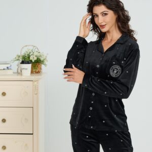 Winter Pajamas velour 2pcs set 251022