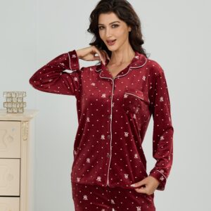 Winter Pajamas velour 2pcs set 251020