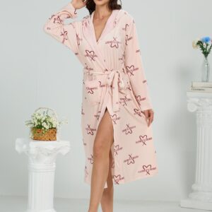 Winter Pajamas velour dress 251010