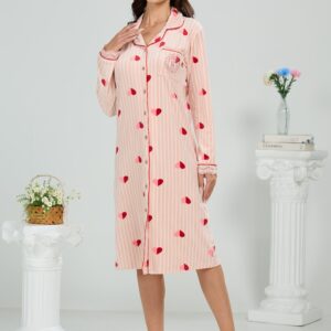 Winter Pajamas velour dress 251008