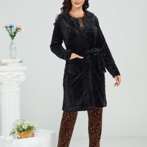 Winter Pajamas velour 3pcs series 251003